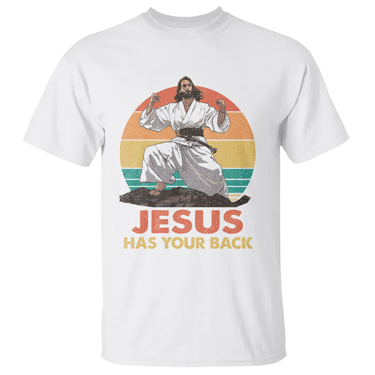 jesus-has-your-back-jitsu-retro-christian-t-shirt