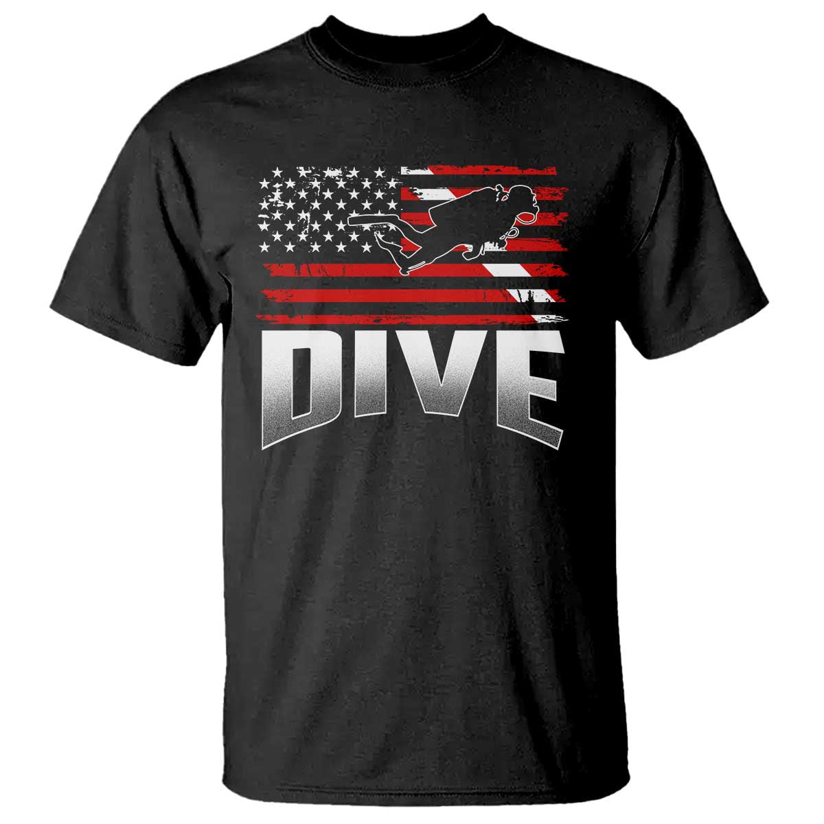 scuba-diving-t-shirt-diver-ocean-american-flag