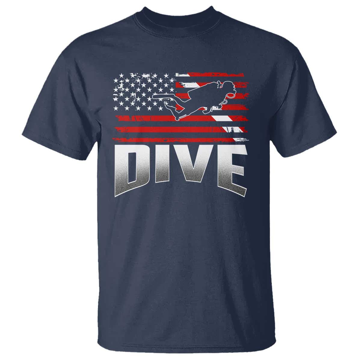 scuba-diving-t-shirt-diver-ocean-american-flag