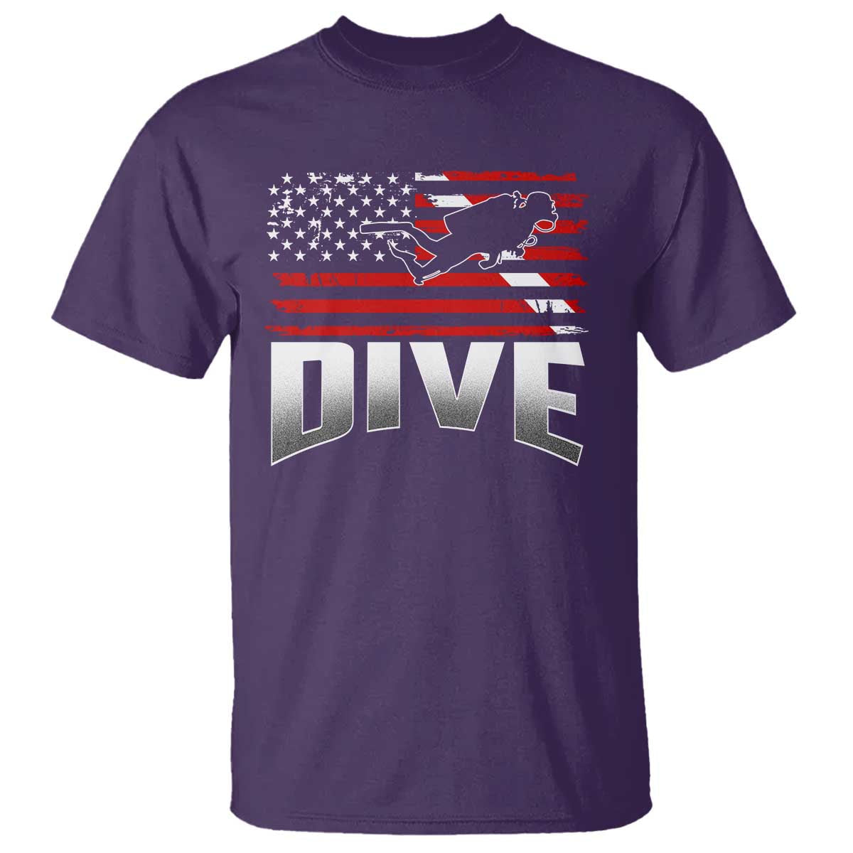 scuba-diving-t-shirt-diver-ocean-american-flag