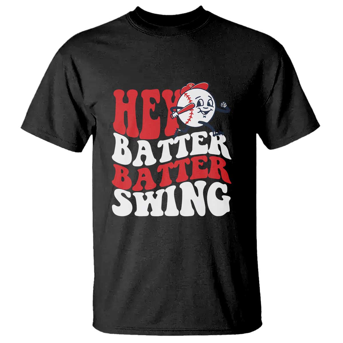 funny-baseball-t-shirt-hey-batter-swing-groovy
