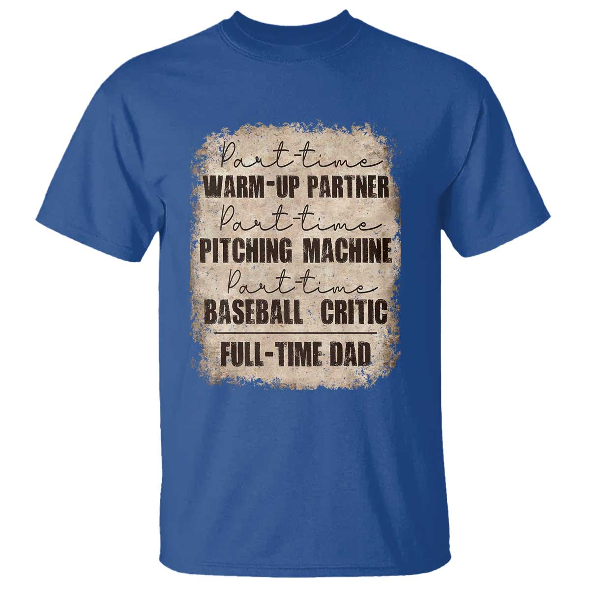 funny-part-time-warm-up-partner-pitching-baseball-full-time-dad-t-shirt