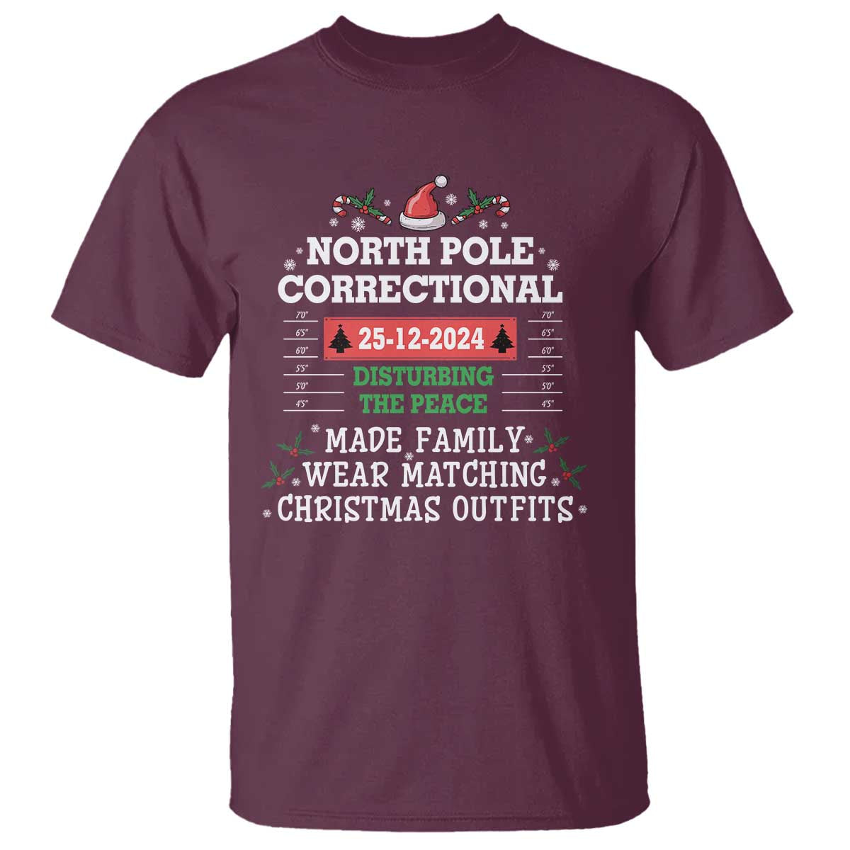 funny-christmas-family-matching-t-shirt-north-pole-correctional-disturbing-the-peace