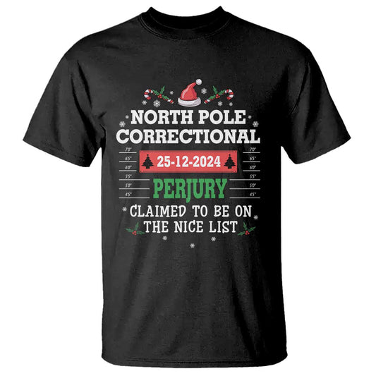 funny-christmas-family-matching-t-shirt-north-pole-correctional-perjury