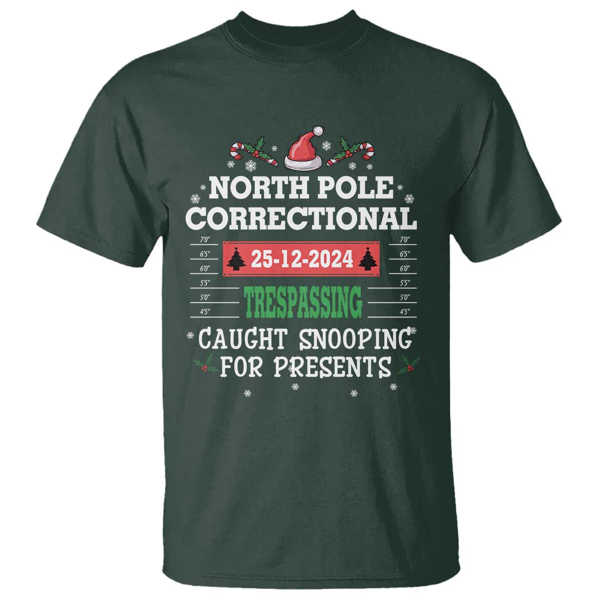 funny-christmas-family-matching-t-shirt-north-pole-correctional-trespassing