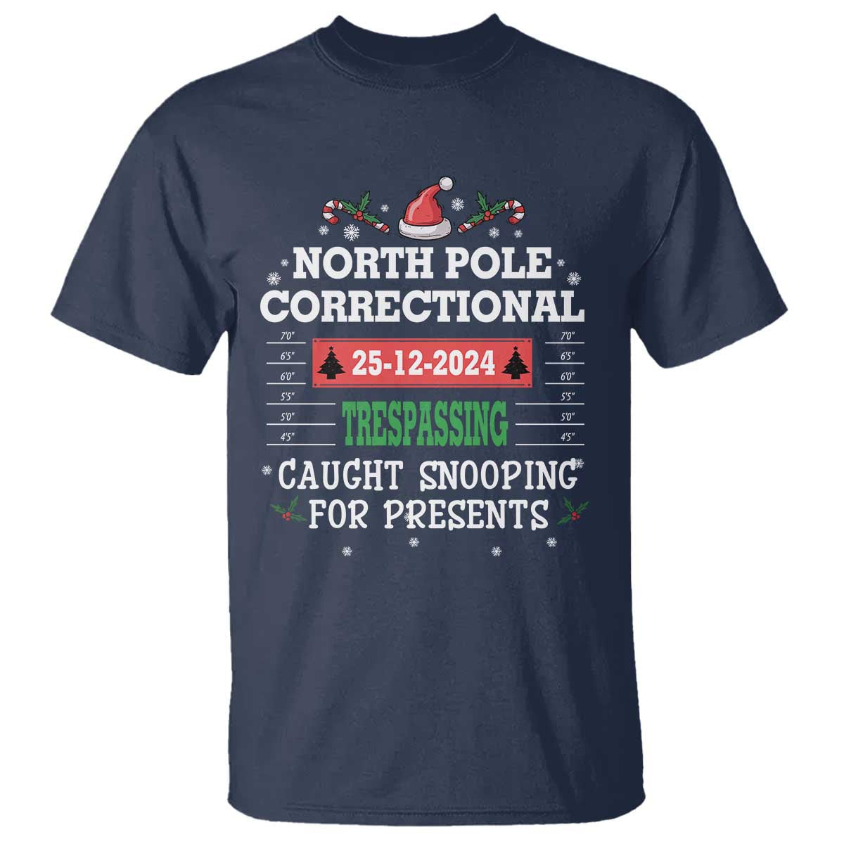 funny-christmas-family-matching-t-shirt-north-pole-correctional-trespassing