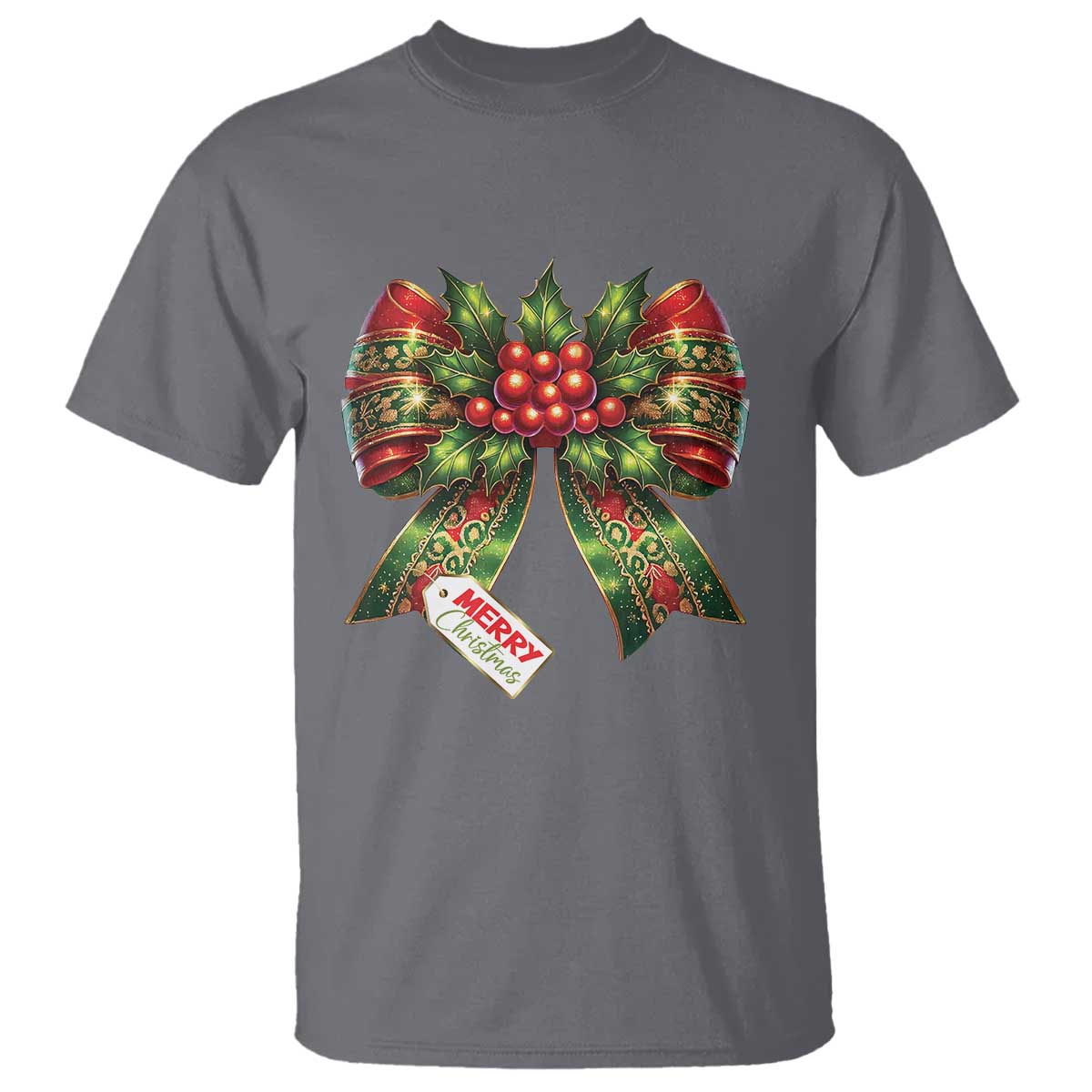 funny-christmas-bow-present-costume-t-shirt