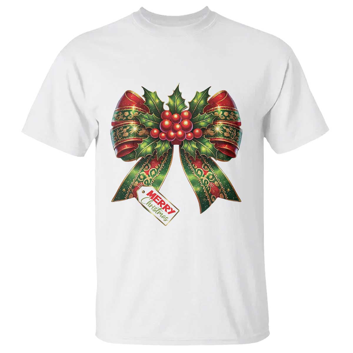 funny-christmas-bow-present-costume-t-shirt