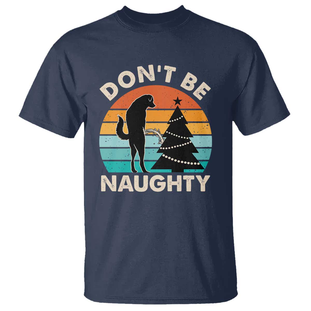 funny-xmas-t-shirt-dont-be-naughty-dog-peeing-christmas-tree