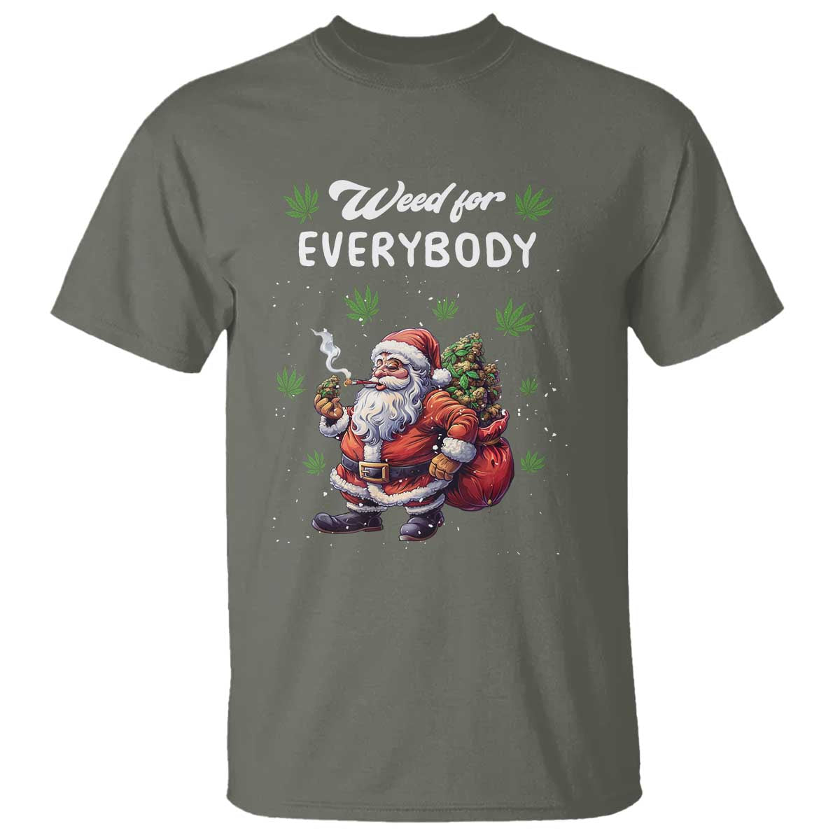 funny-christmas-t-shirt-weed-for-everybody-cannabis-420