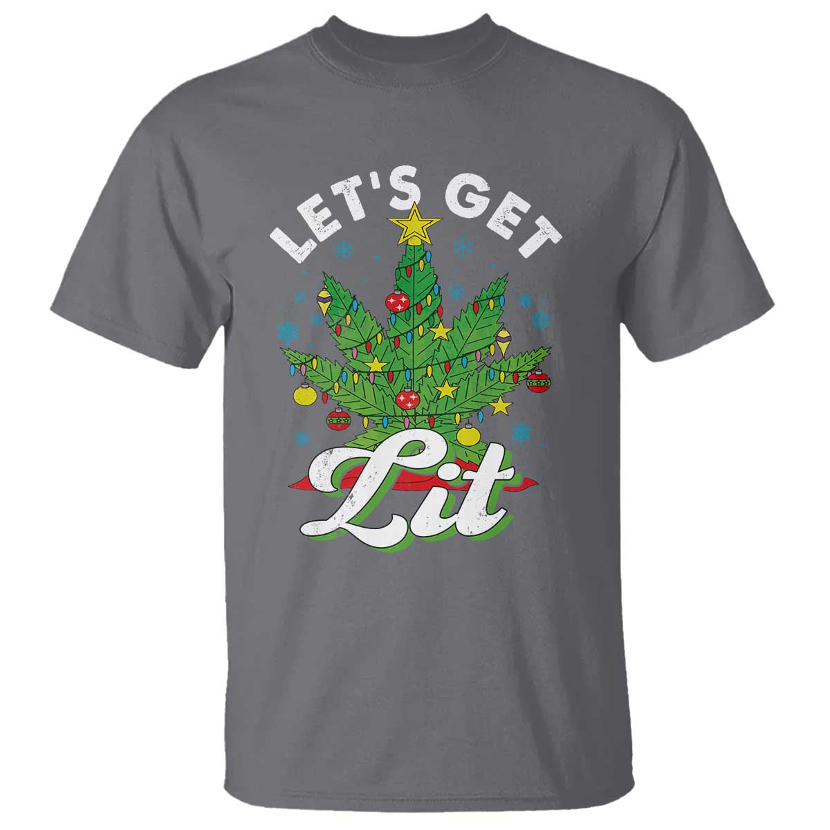 funny-weed-christmas-t-shirt-lets-get-lit-christmas-tree-cannabis