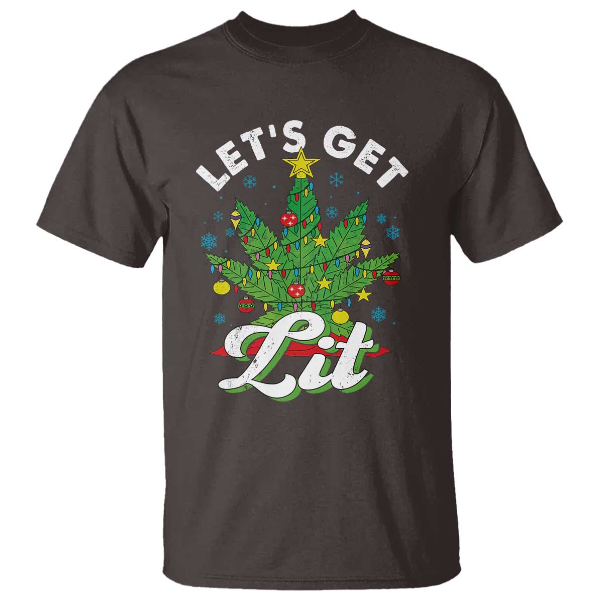 funny-weed-christmas-t-shirt-lets-get-lit-christmas-tree-cannabis
