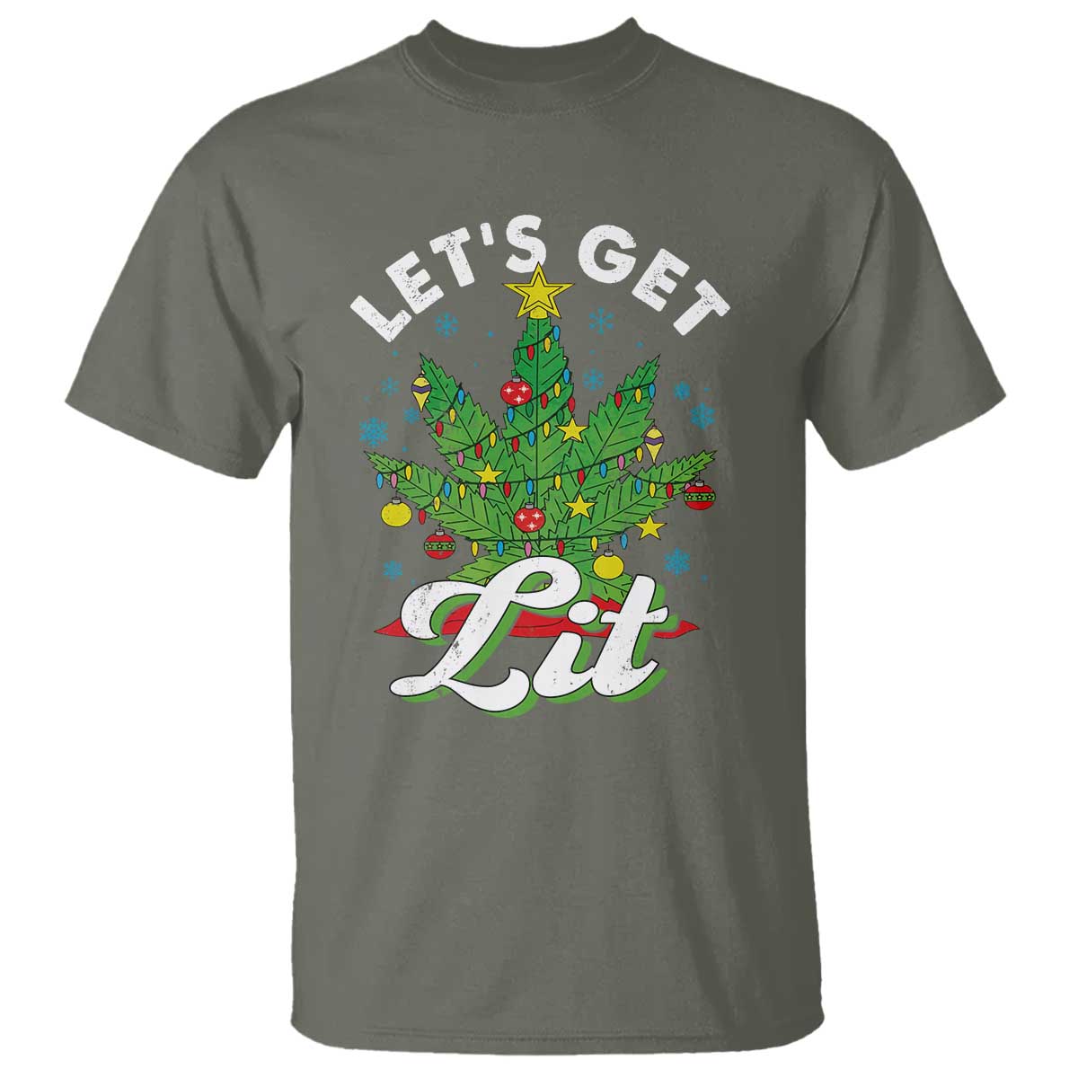 funny-weed-christmas-t-shirt-lets-get-lit-christmas-tree-cannabis