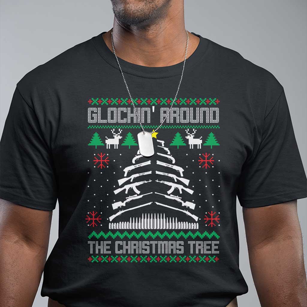 christmas-gun-lover-t-shirt-glocking-around-the-christmas-tree
