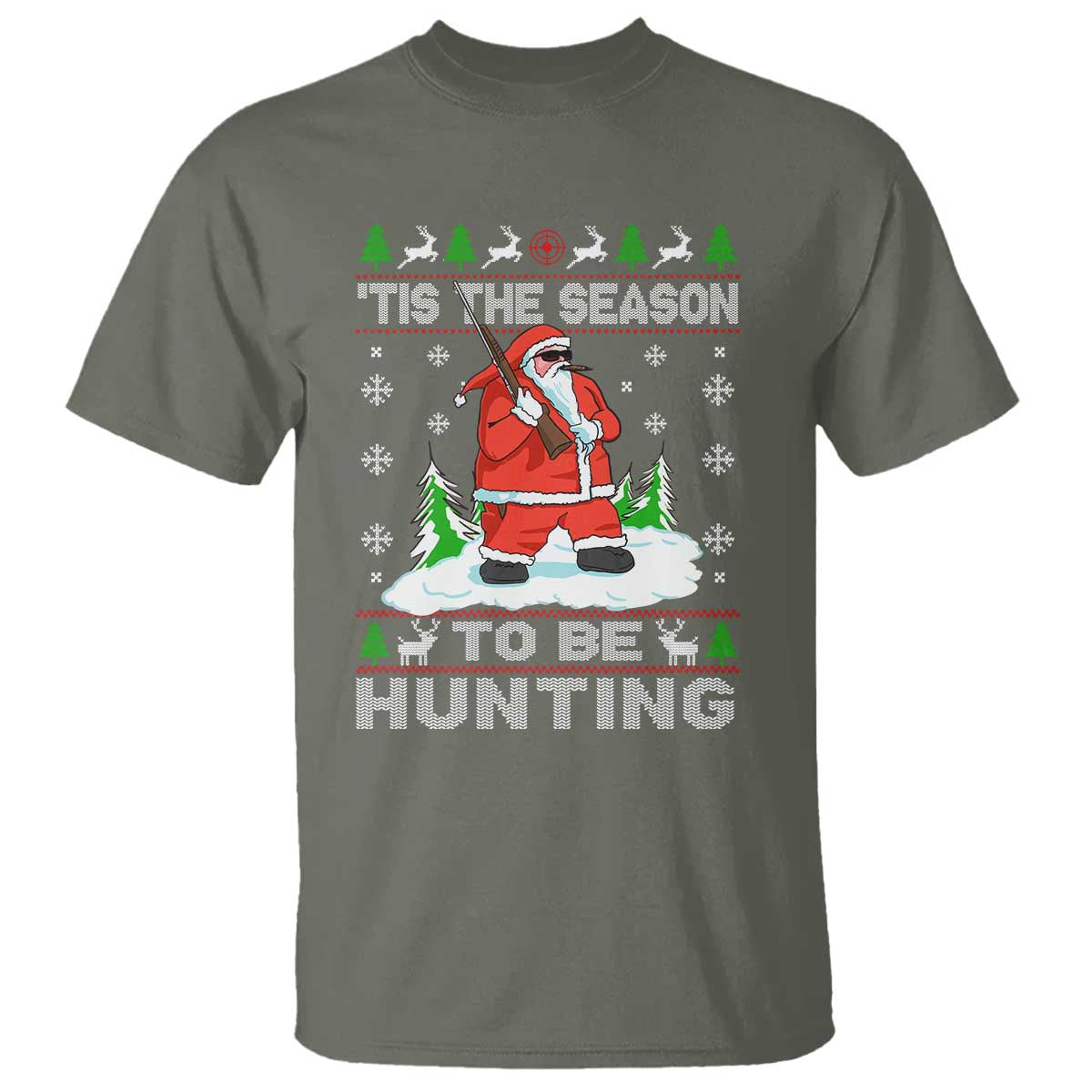 christmas-hunting-t-shirt-tis-the-season-to-be-hunting-santa-hunter