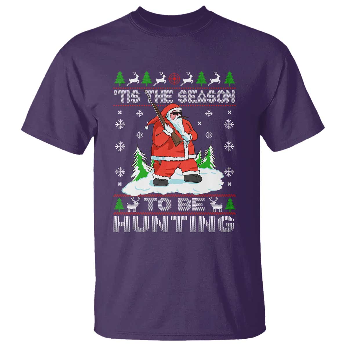 christmas-hunting-t-shirt-tis-the-season-to-be-hunting-santa-hunter