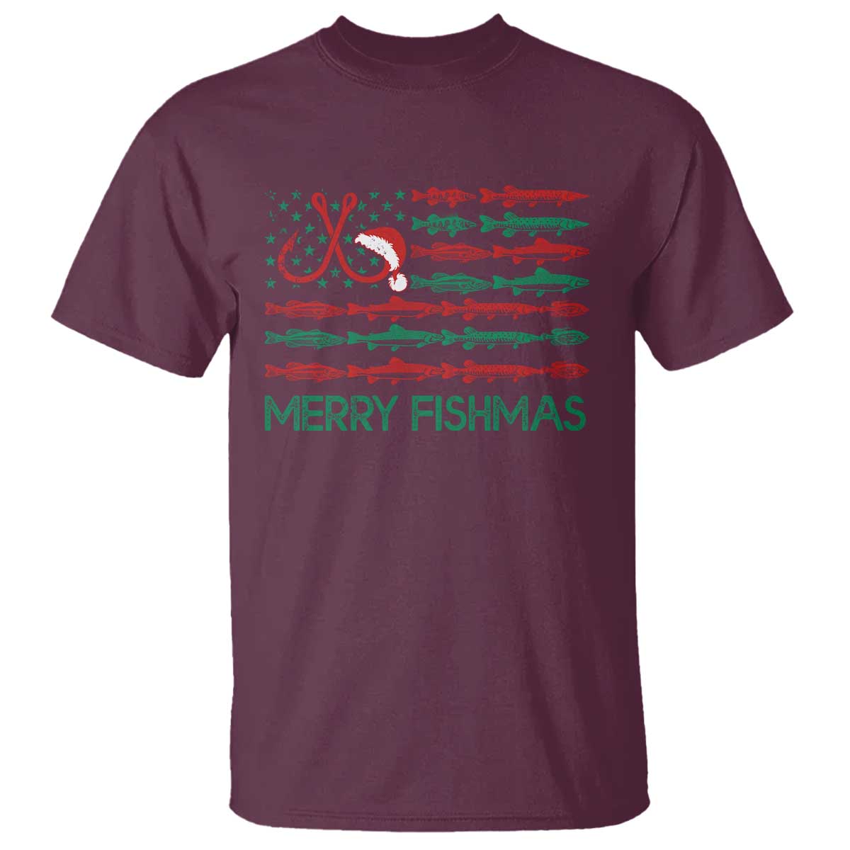 christmas-fishing-t-shirt-merry-fishmas-fisherman-american-flag