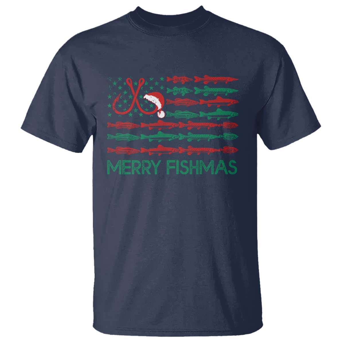 christmas-fishing-t-shirt-merry-fishmas-fisherman-american-flag