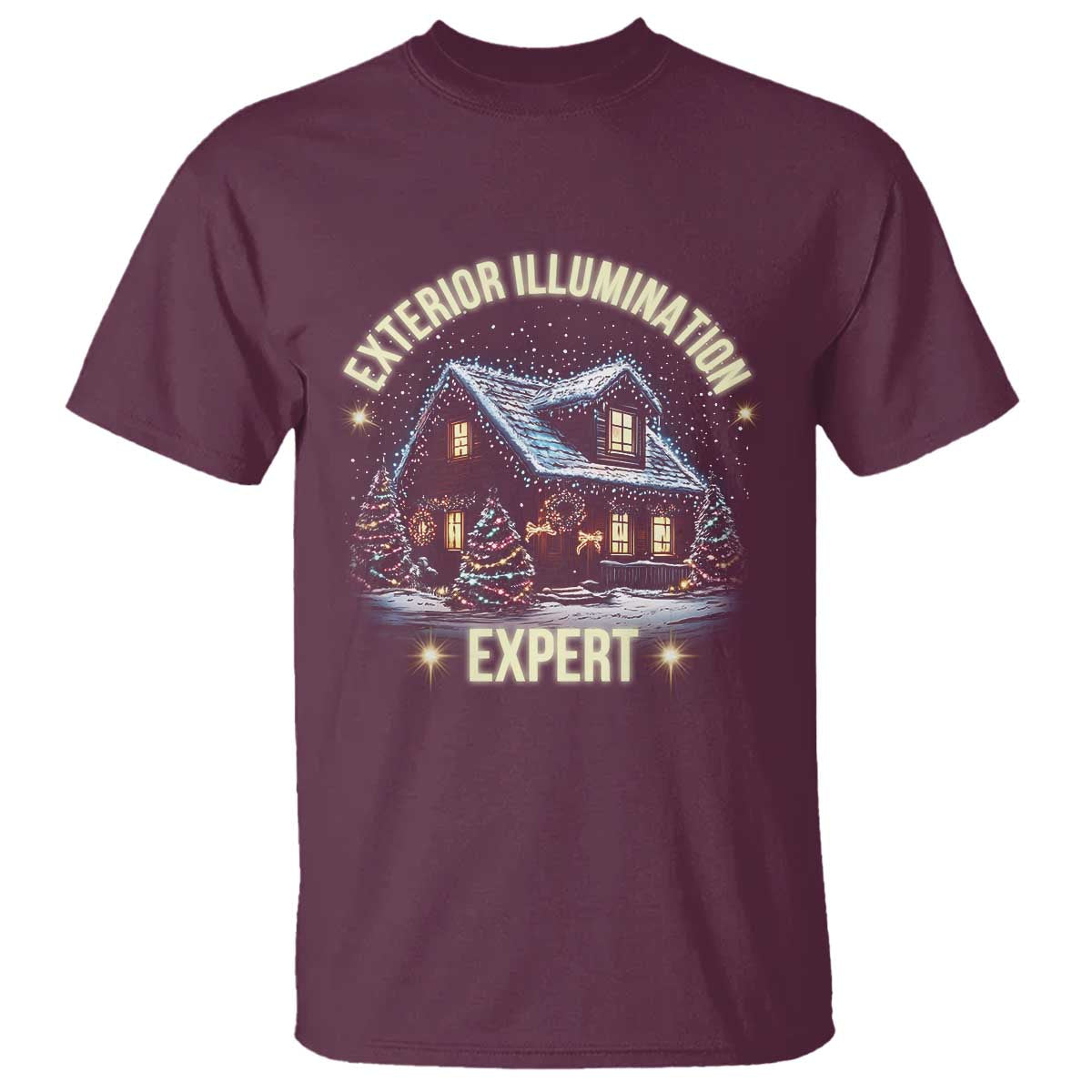 funny-christmas-t-shirt-exterior-illumination-expert-christmas-lights-home