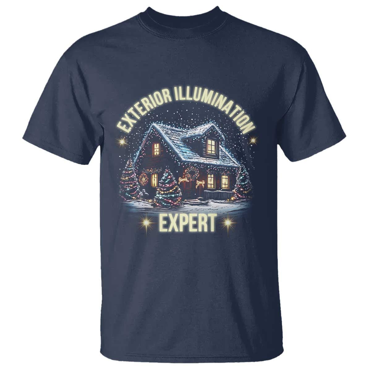 funny-christmas-t-shirt-exterior-illumination-expert-christmas-lights-home