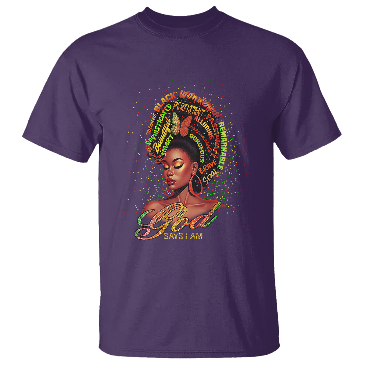 god-says-i-am-melanin-strong-unique-black-women-t-shirt