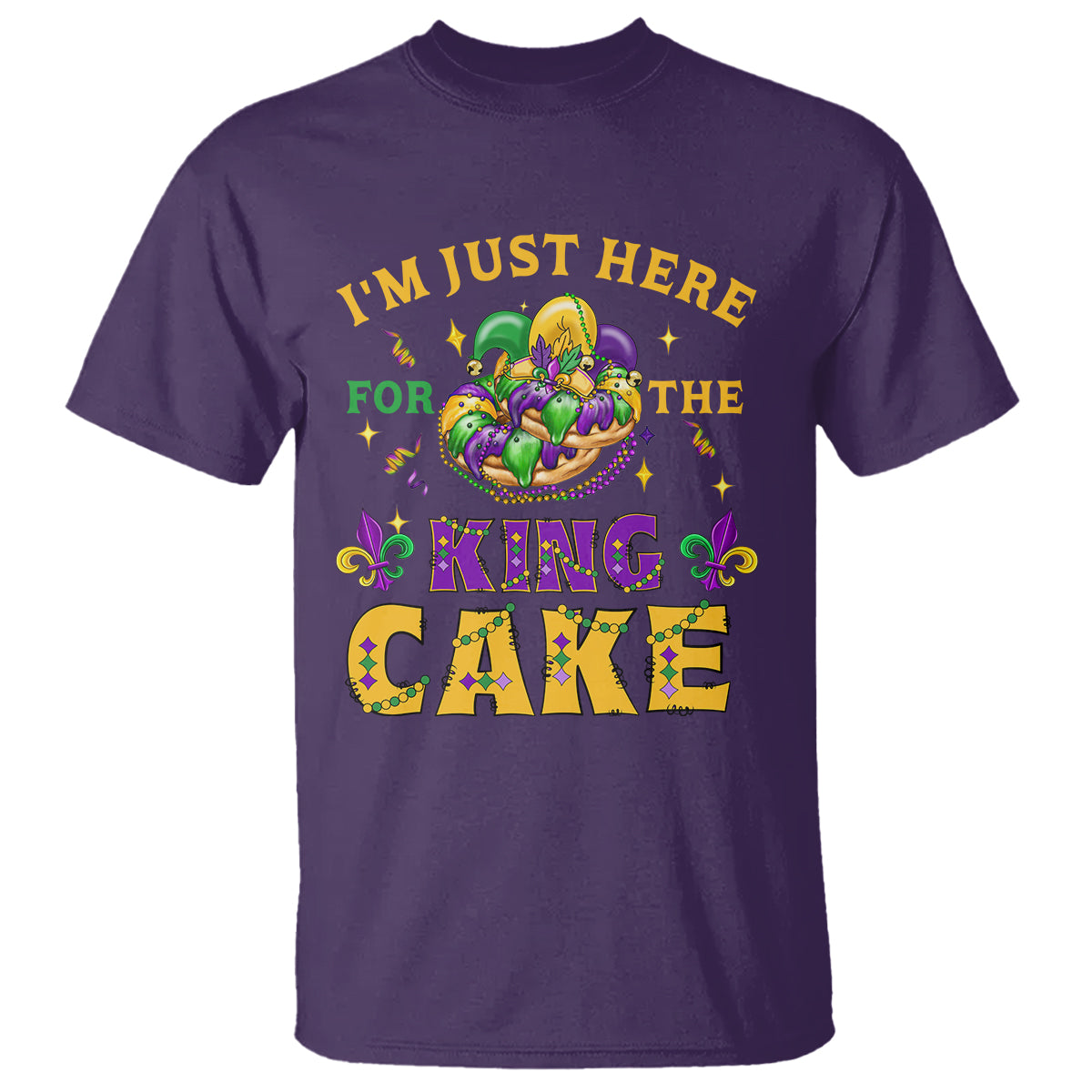 funny-mardi-gras-t-shirt-im-just-here-for-the-king-cake