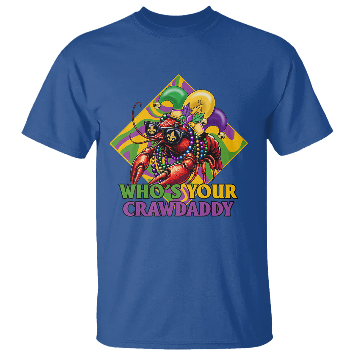 mardi-gras-t-shirt-whos-your-crawdaddy-funny-crawfish-jester-beads-1