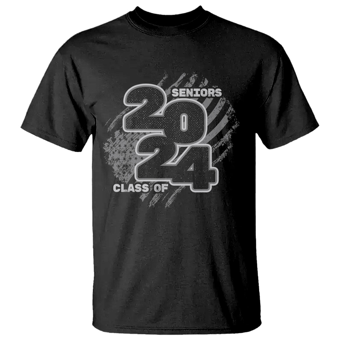 graduation-t-shirt-senior-2024-american-flag