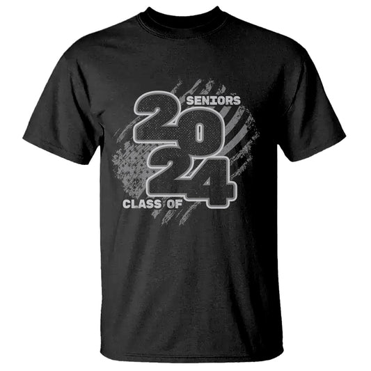 graduation-t-shirt-senior-2024-american-flag