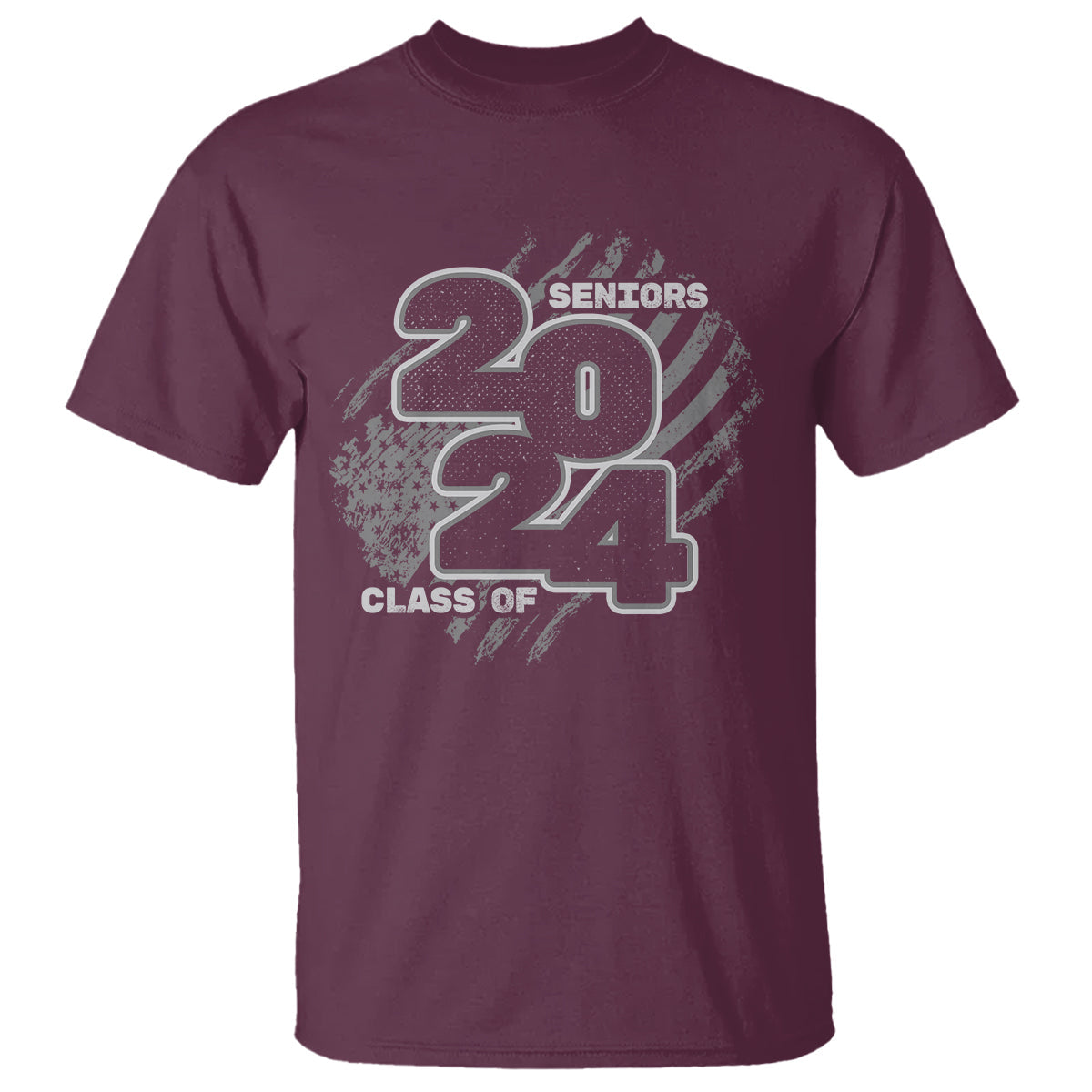 graduation-t-shirt-senior-2024-american-flag