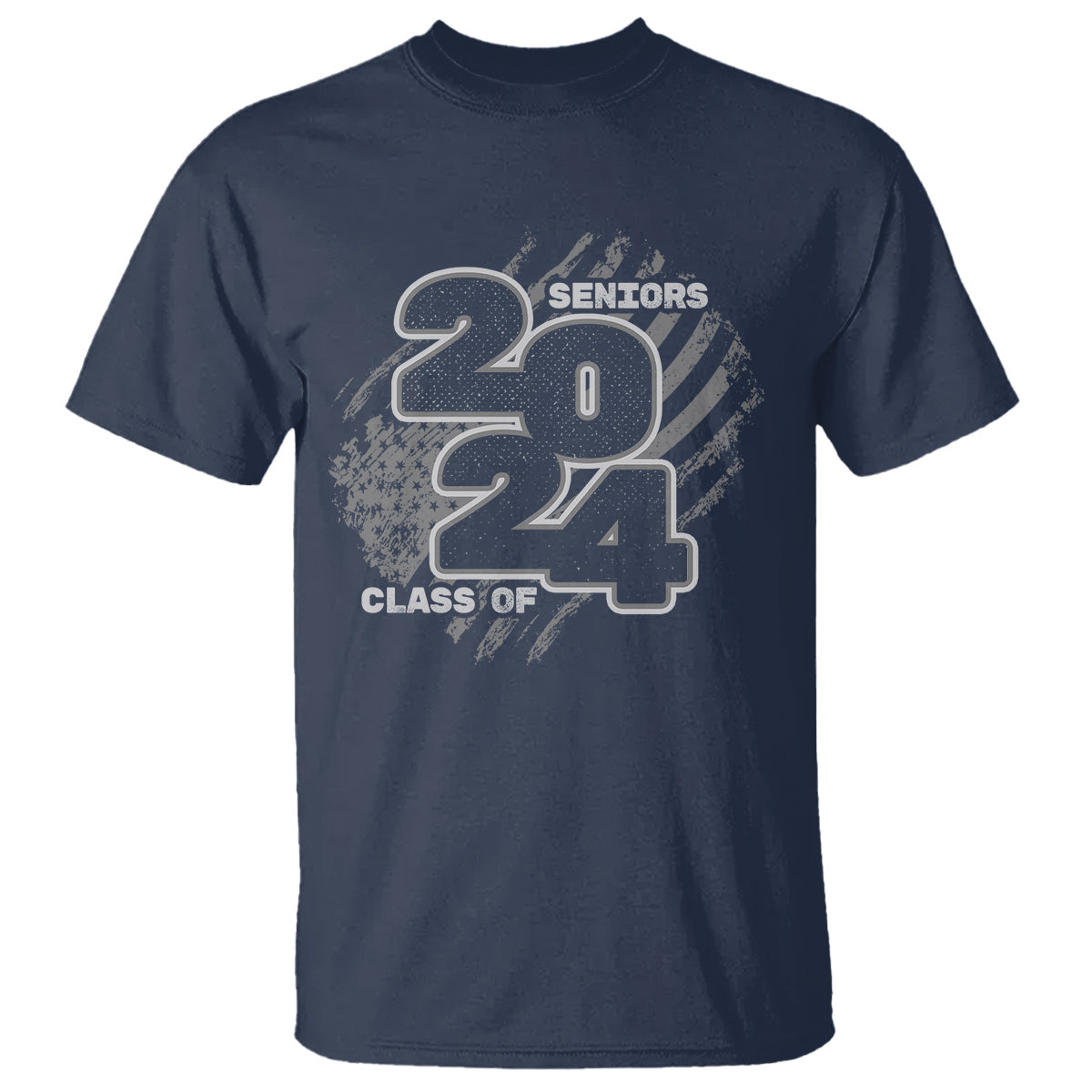 graduation-t-shirt-senior-2024-american-flag