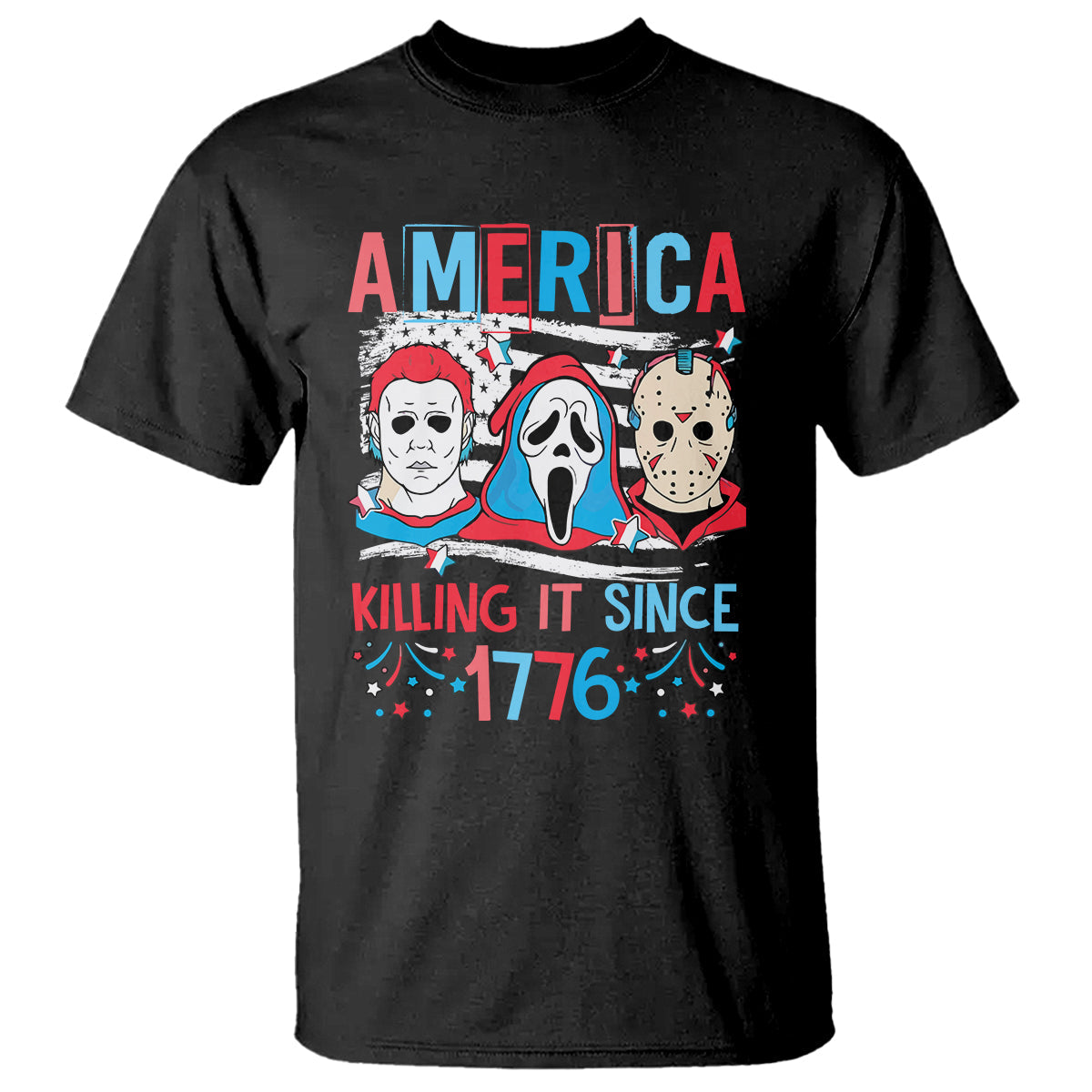 funny-4th-of-july-t-shirt-america-killing-it-since-1776-horror