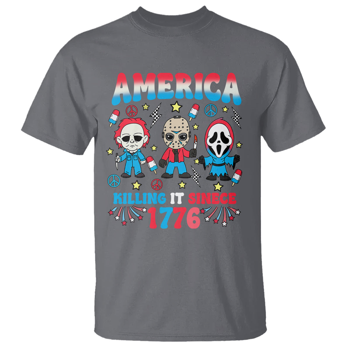 funny-4th-of-july-t-shirt-america-killing-it-since-1776-horror-1