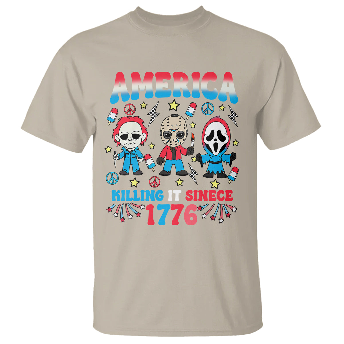 funny-4th-of-july-t-shirt-america-killing-it-since-1776-horror-1