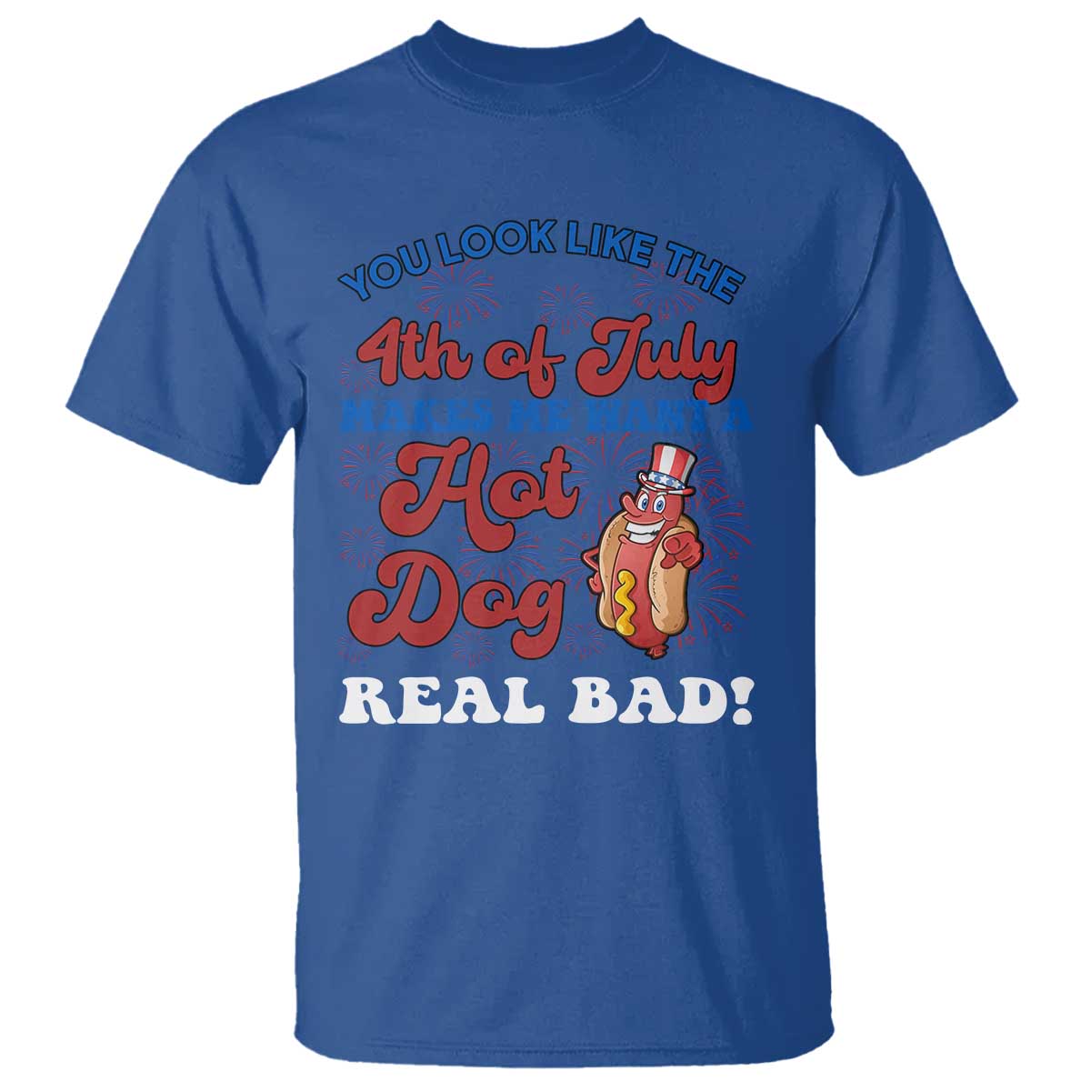 you-look-like-the-4th-of-july-funny-hot-dog-t-shirt