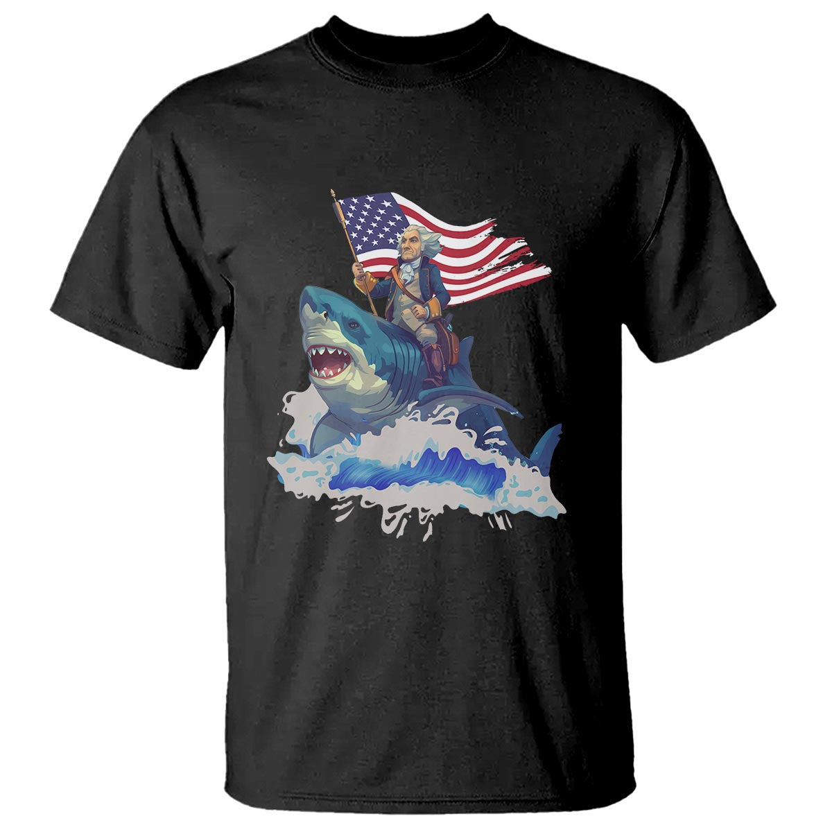 funny-4th-of-july-t-shirt-george-washington-riding-shark-patriotic-independence-day