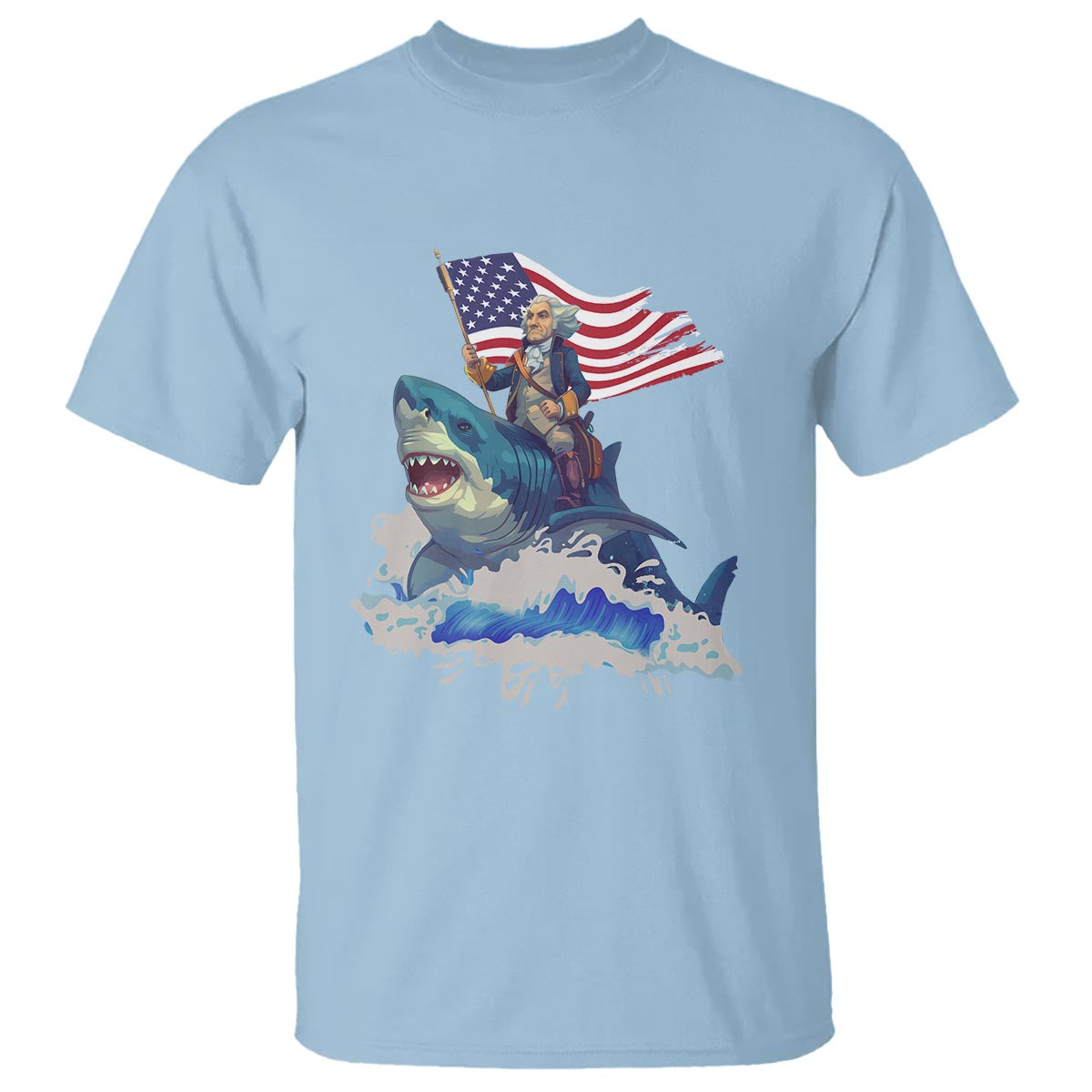 funny-4th-of-july-t-shirt-george-washington-riding-shark-patriotic-independence-day