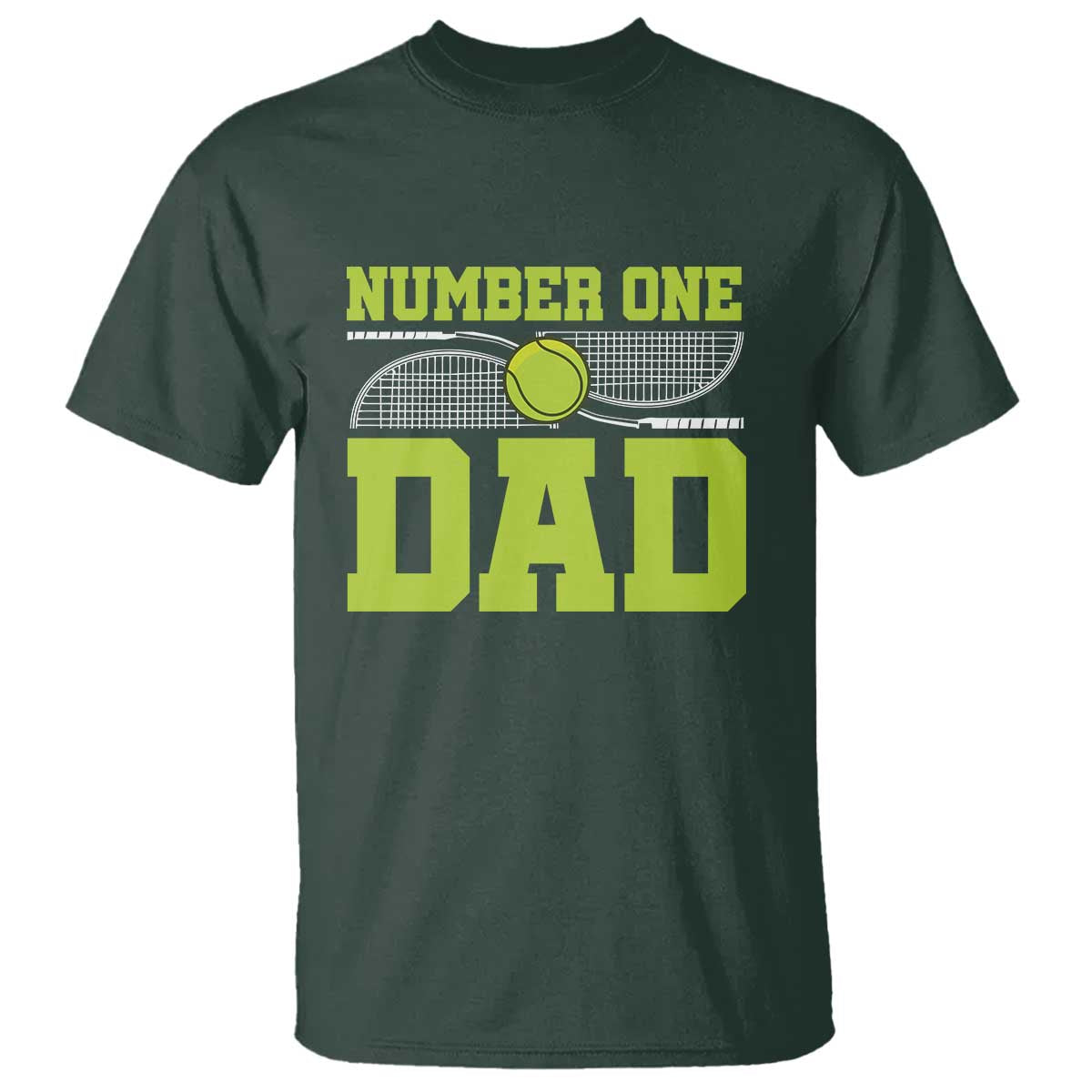funny-number-one-tennis-dad-t-shirt