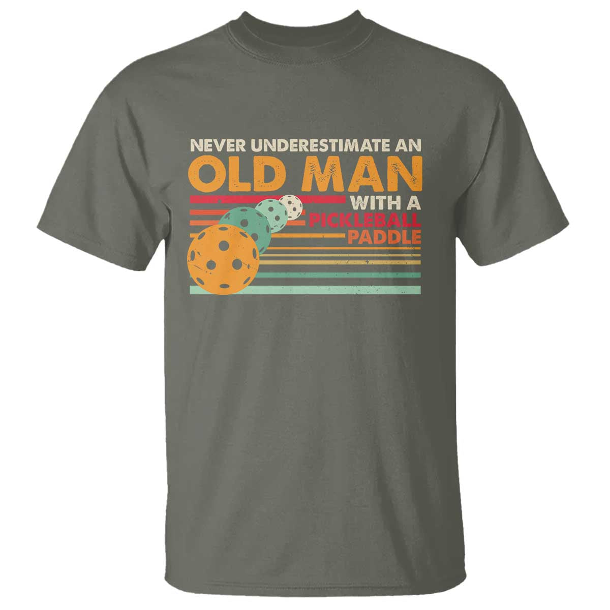 funny-pickleball-t-shirt-never-underestimate-an-old-man-with-a-pickleball-paddle