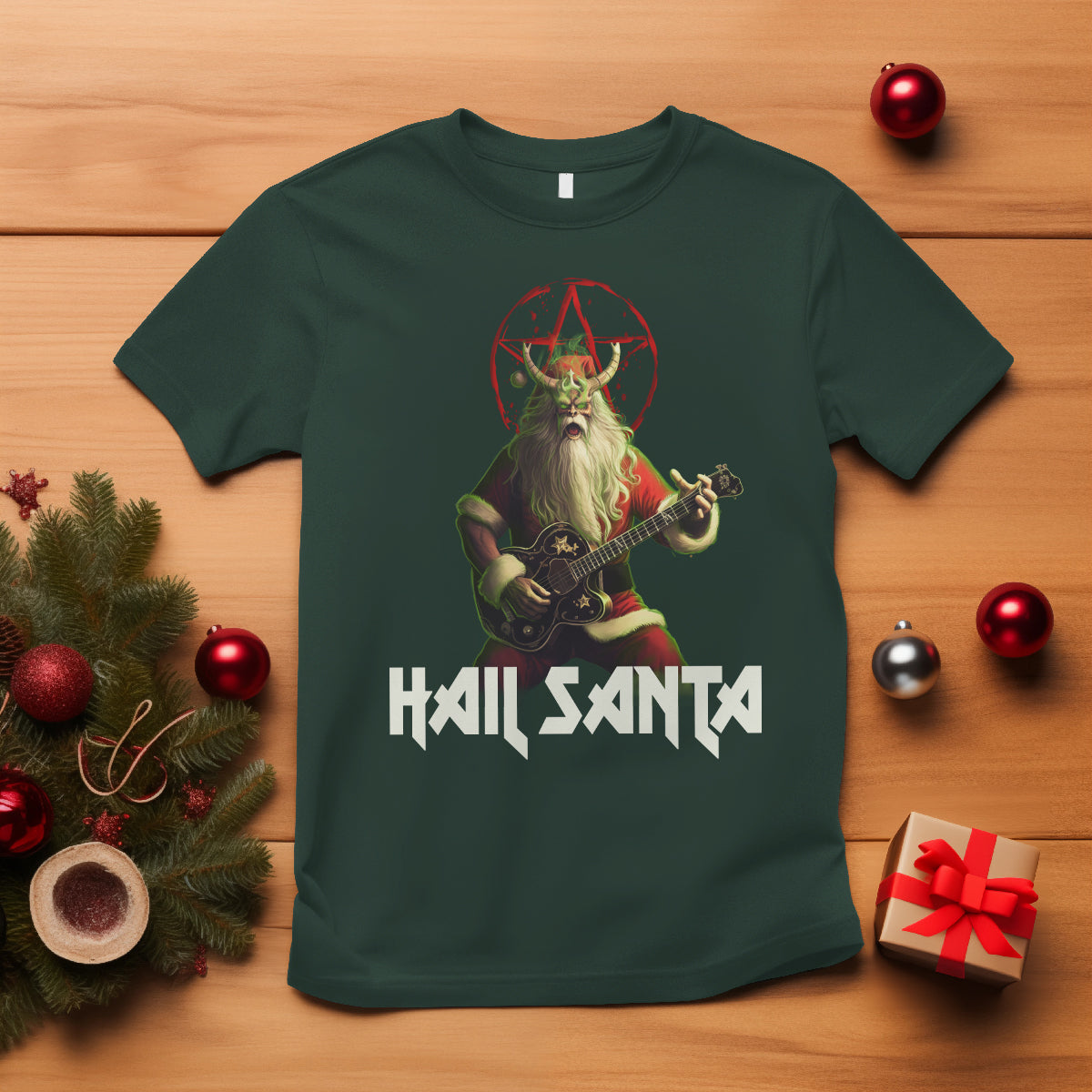 hail-santa-sleigher-heavy-metal-ugly-christmas-t-shirt