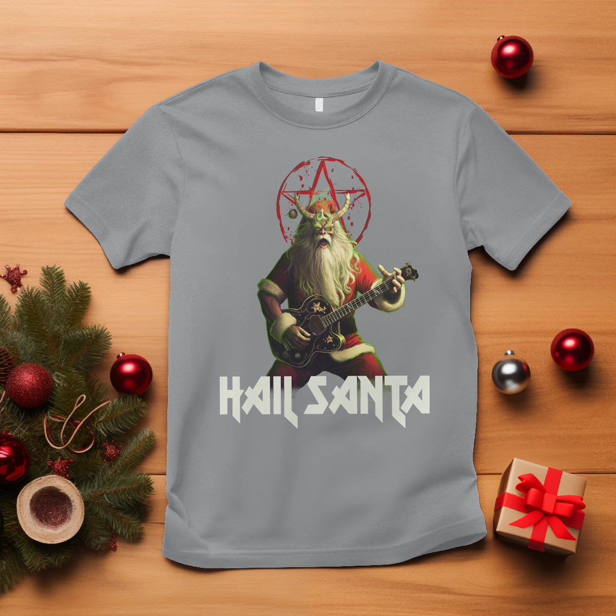 hail-santa-sleigher-heavy-metal-ugly-christmas-t-shirt