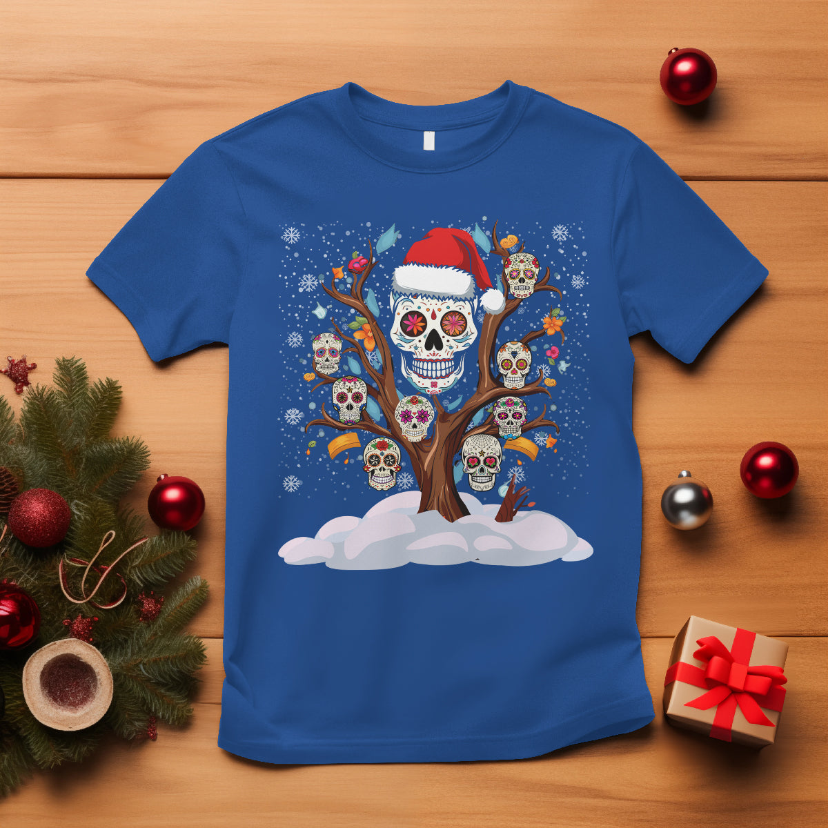 christmas-t-shirt-sugar-skull-on-tree-funny-xmas