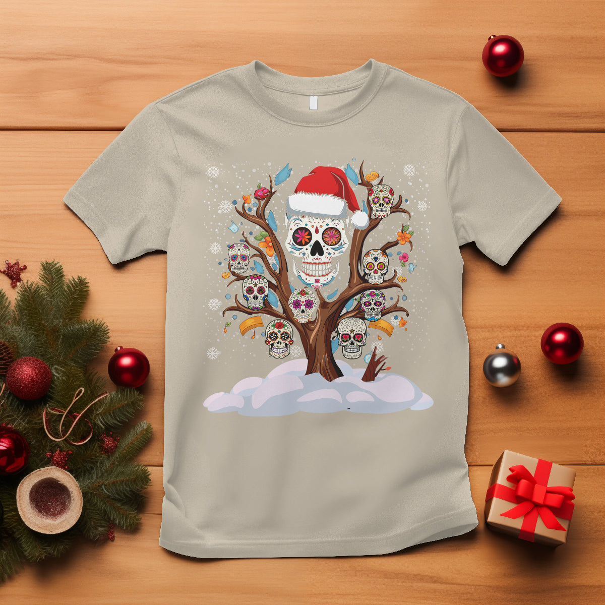 christmas-t-shirt-sugar-skull-on-tree-funny-xmas