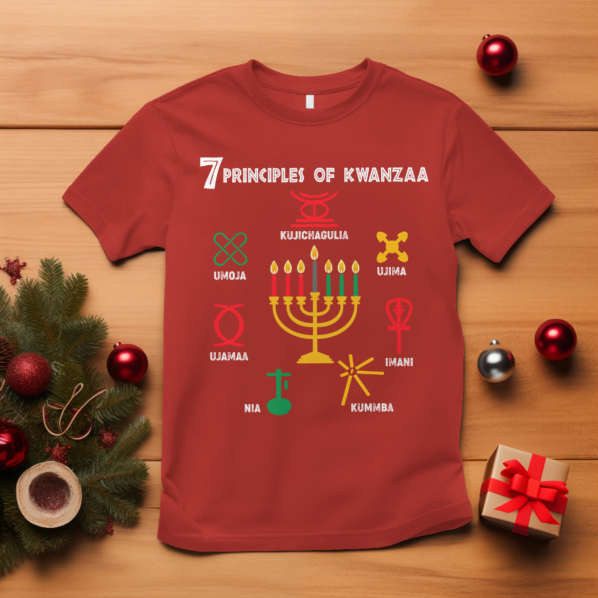 christmas-t-shirt-7-principles-of-kwanzaa-african-american-festival