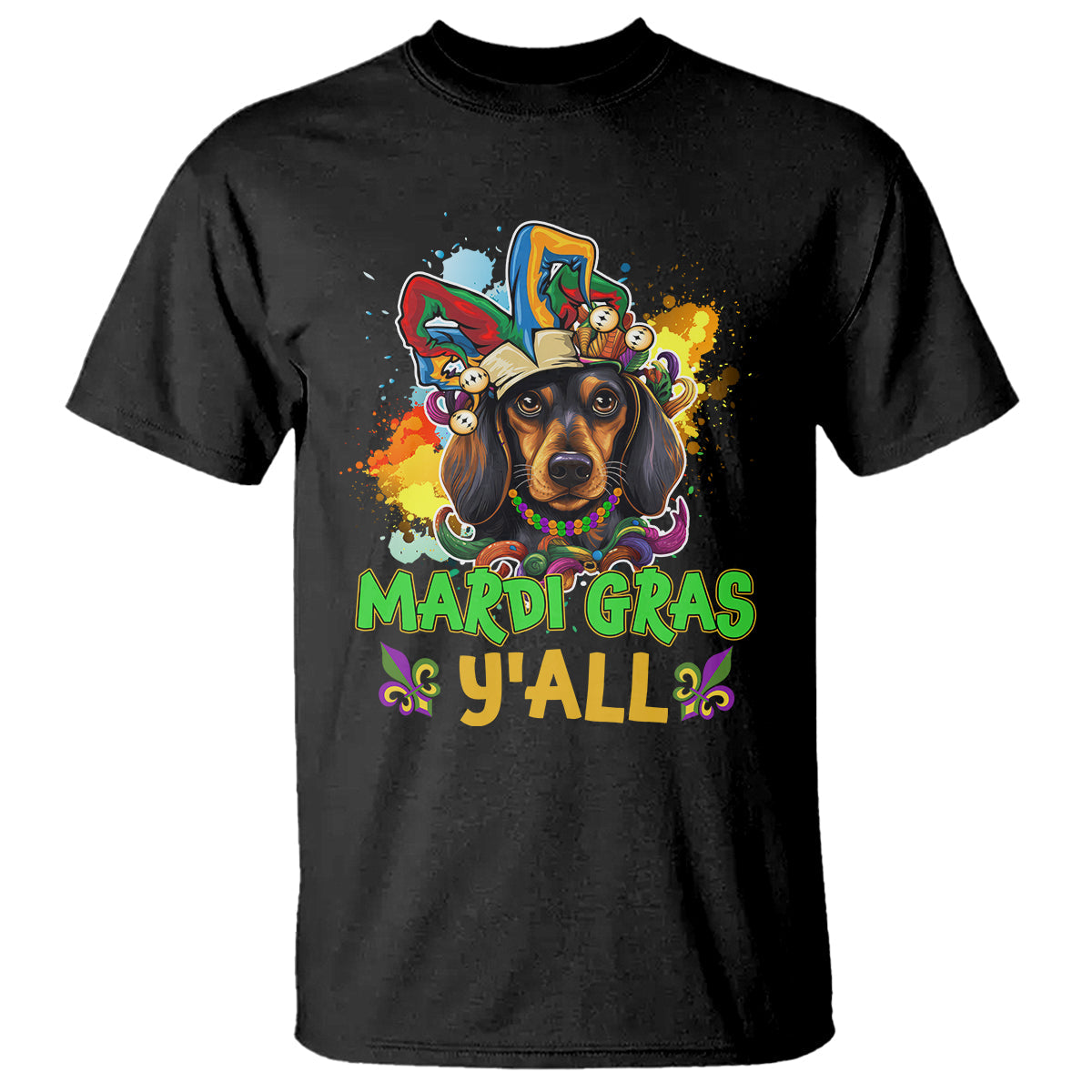 mardi-gras-yall-dachshund-dog-with-beads-colorful-t-shirt