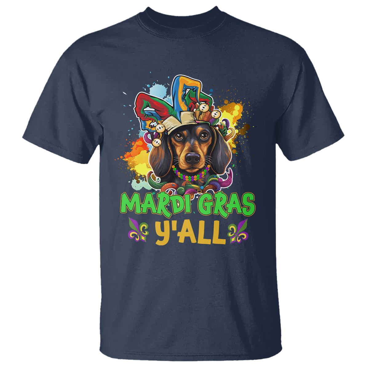 mardi-gras-yall-dachshund-dog-with-beads-colorful-t-shirt