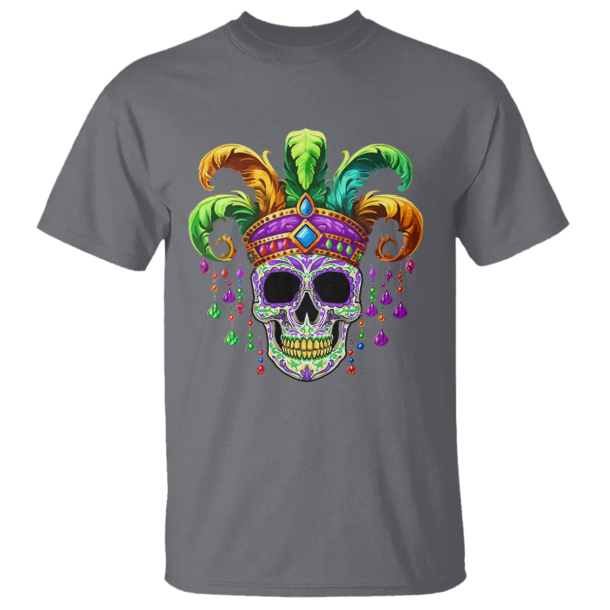 mardi-gras-beads-sugar-skull-fat-tuesday-new-orleans-t-shirt