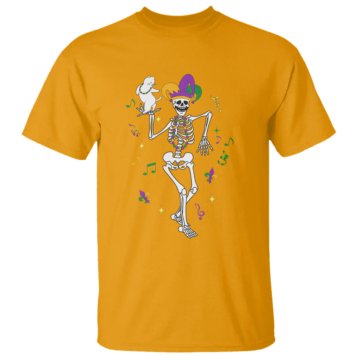 mardi-gras-funny-jester-skeleton-dancing-with-cat-t-shirt