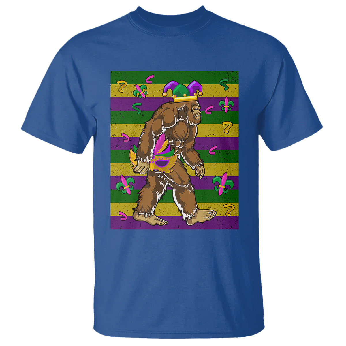 mardi-gras-bigfoot-sasquatch-funny-fat-tuesday-parade-t-shirt-1