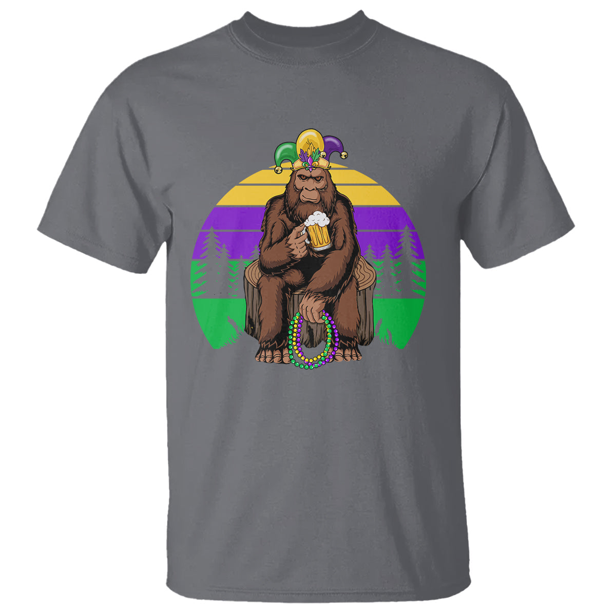 mardi-gras-bigfoot-sasquatch-funny-beer-lover-t-shirt